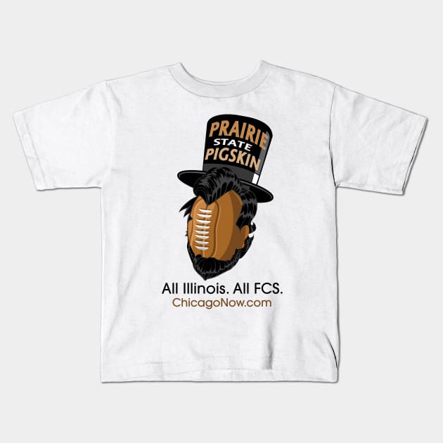 Prairie State Pigskin blog Kids T-Shirt by MisterB